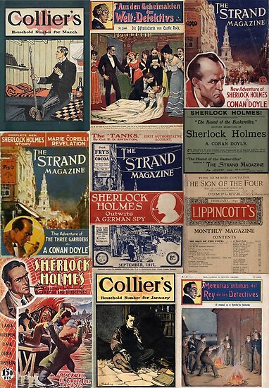 SHERLOCK HOLMES COMIC T SHIRT TOP RETRO VINTAGE