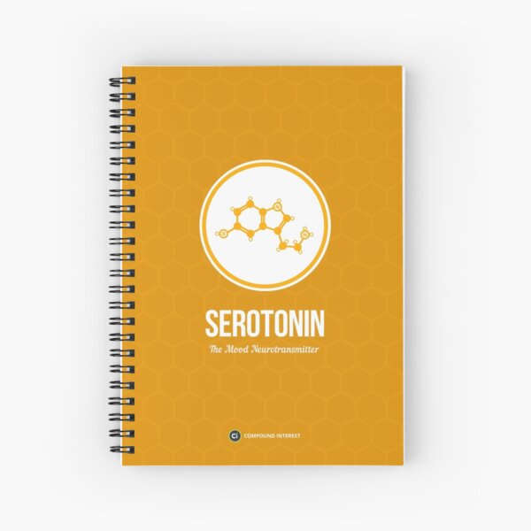 Neurotransmitter Series: Serotonin Spiral Notebook