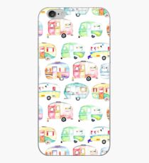 Retro Caravans iPhone Case