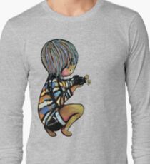 Smile baby macro photography Long Sleeve T-Shirt
