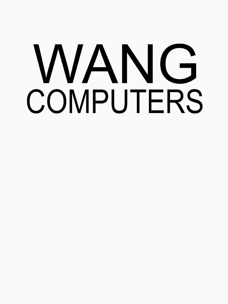 wang computers shirt