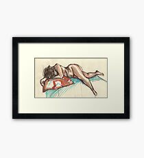 Plush Framed Print