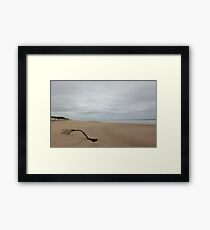 Empty Beach Framed Print