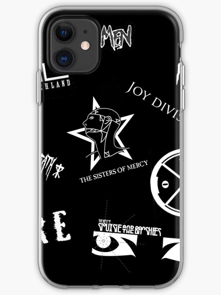 Goth Band Logos Iphone Case Cover By Joanashino Redbubble