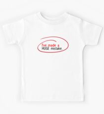 Huge Mistake Kids Tee