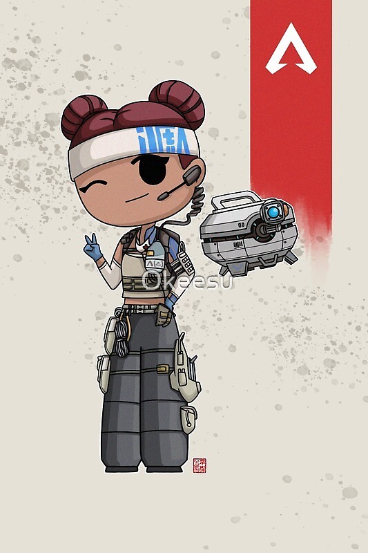 Chibi Apex Legends Lifeline By Okeesu Redbubble 7164