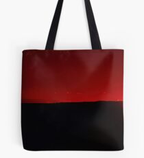 Red Sky Sunrise over Cranberry Island, Maine Tote Bag