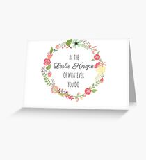 Knopeworthy Greeting Card