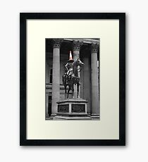 horse play Framed Print