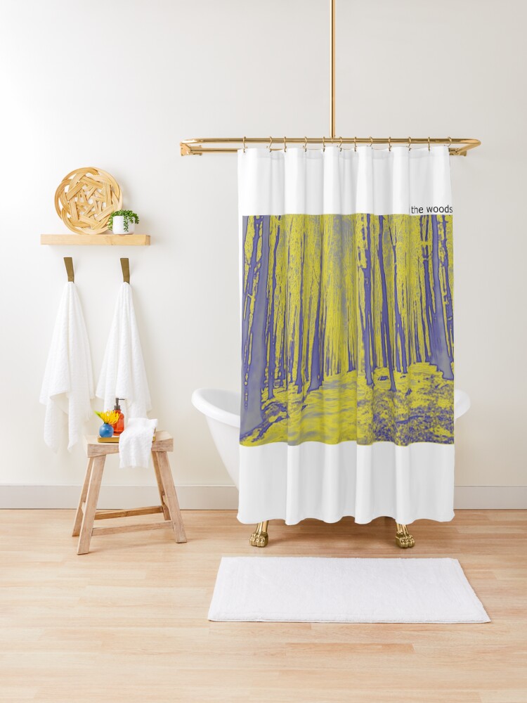 In The Woods Kontarst Foto Shower Curtain By Muk1 Redbubble