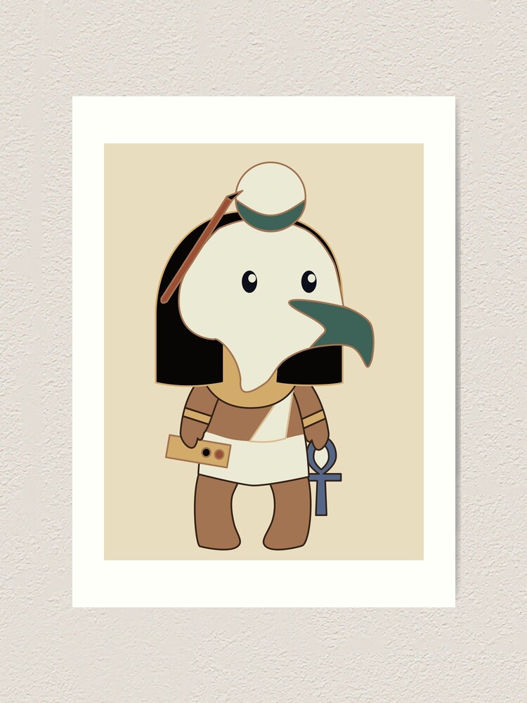 Alternate view of Tiny Thoth Art Print