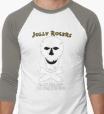 Jolly Rogers Design 2 Men's Baseball ¾ T-Shirt