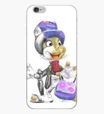 Charcoal and Oil - Jiminy Cricket iPhone Case