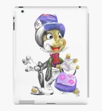Charcoal and Oil - Jiminy Cricket iPad Case/Skin