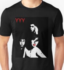 Yeah Yeah Yeahs in Black and White Unisex T-Shirt