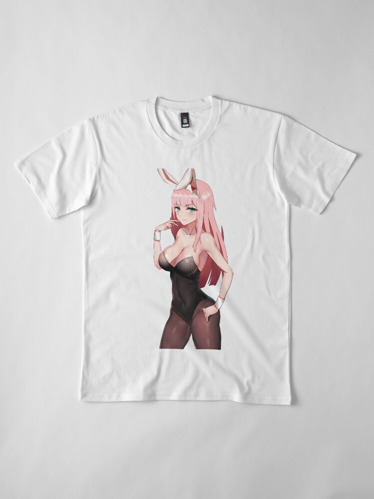 zero two in bunny costume