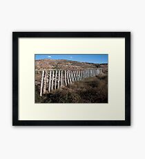 Fence Framed Print