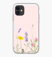 Blush pink - wildflower dreams iPhone Case