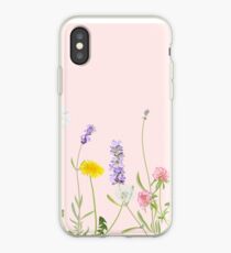 Blush Pink - Wildblumenträume iPhone-Hülle & Cover