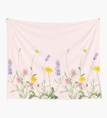 Blush pink - wildflower dreams Tapestry