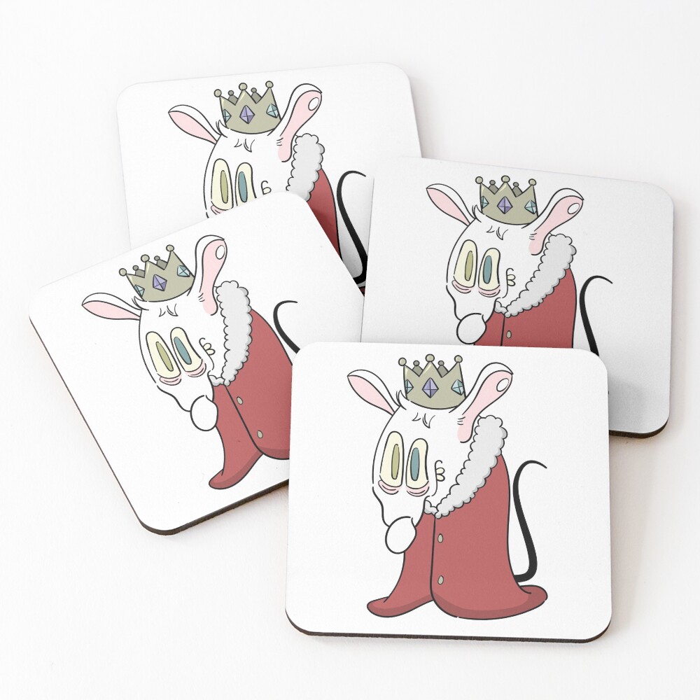 Rat King Coasters (Set of 4)