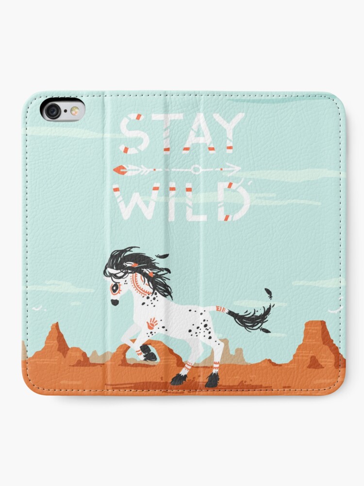 Alternate view of Stay Wild iPhone Wallet