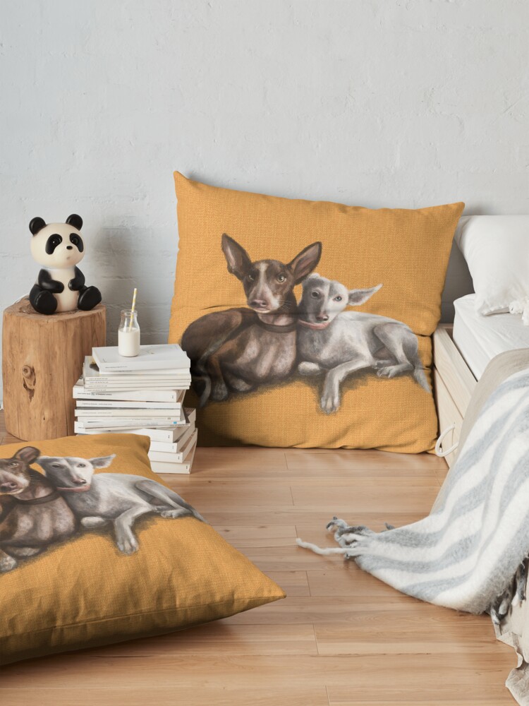 Alternate view of The Podenco Floor Pillow