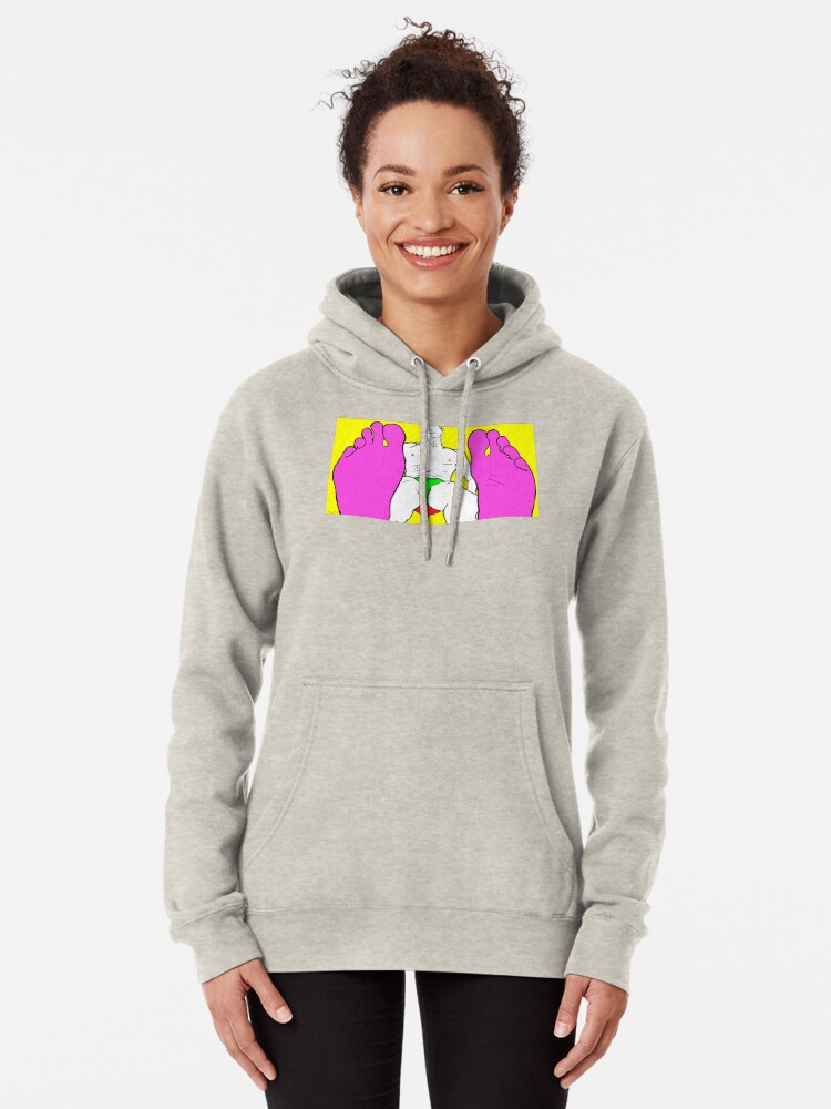 Alternate view of Best Foot Forward Pullover Hoodie