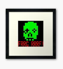 Zombie Dave Framed Print