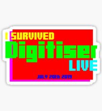 I Survived Digitiser Live Sticker