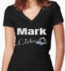 Mark the Forster love hit! Gift idea, Gift idea, T-shirt Fitted V-Neck T-Shirt