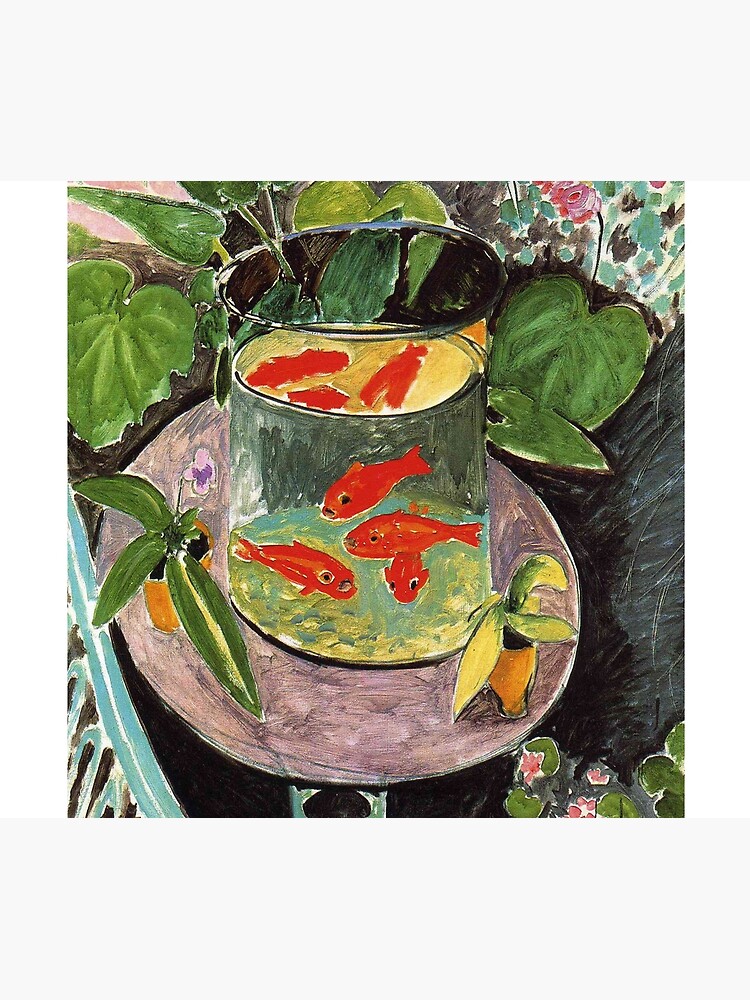 Henri Matisse Goldfish 1911, Goldfishes Artwork, Men, Women, Youth by clothorama
