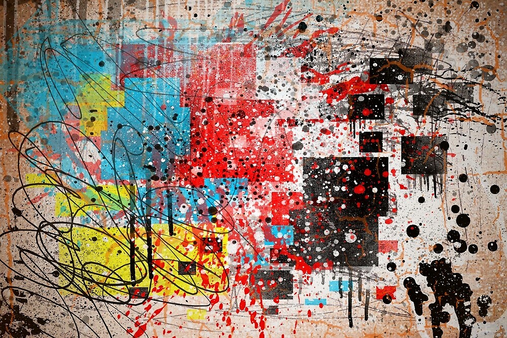 "Abstract, Splatter, Paint, Print, Thrown paint, jackson pollock