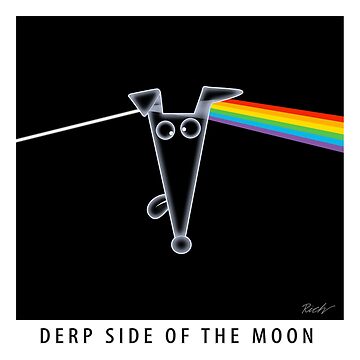 Artwork thumbnail, Derp Side of the Moon by RichSkipworth