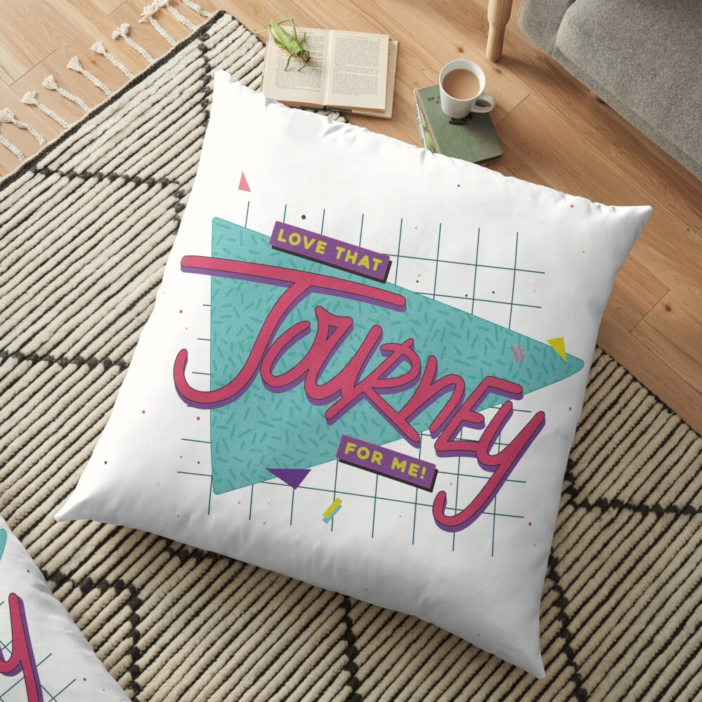 Love That Journey For Me Floor Pillow