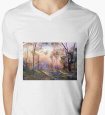 Why I Live Where I Live Men's V-Neck T-Shirt