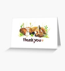 Thank You Greeting Card