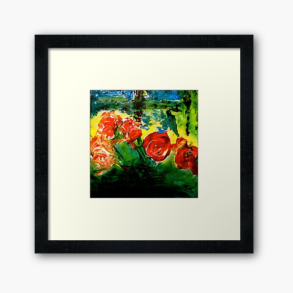 Flowers Framed Art Print