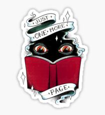 One More Page Sticker