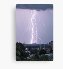 Lightning Canvas Print