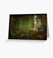 "Hey Mum ! I'm on your Table !" Greeting Card