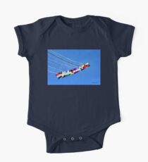 Dip and Dive, Wild and Free One Piece - Short Sleeve