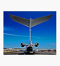Tall Tail End - CL-604 Challenger Photographic Print