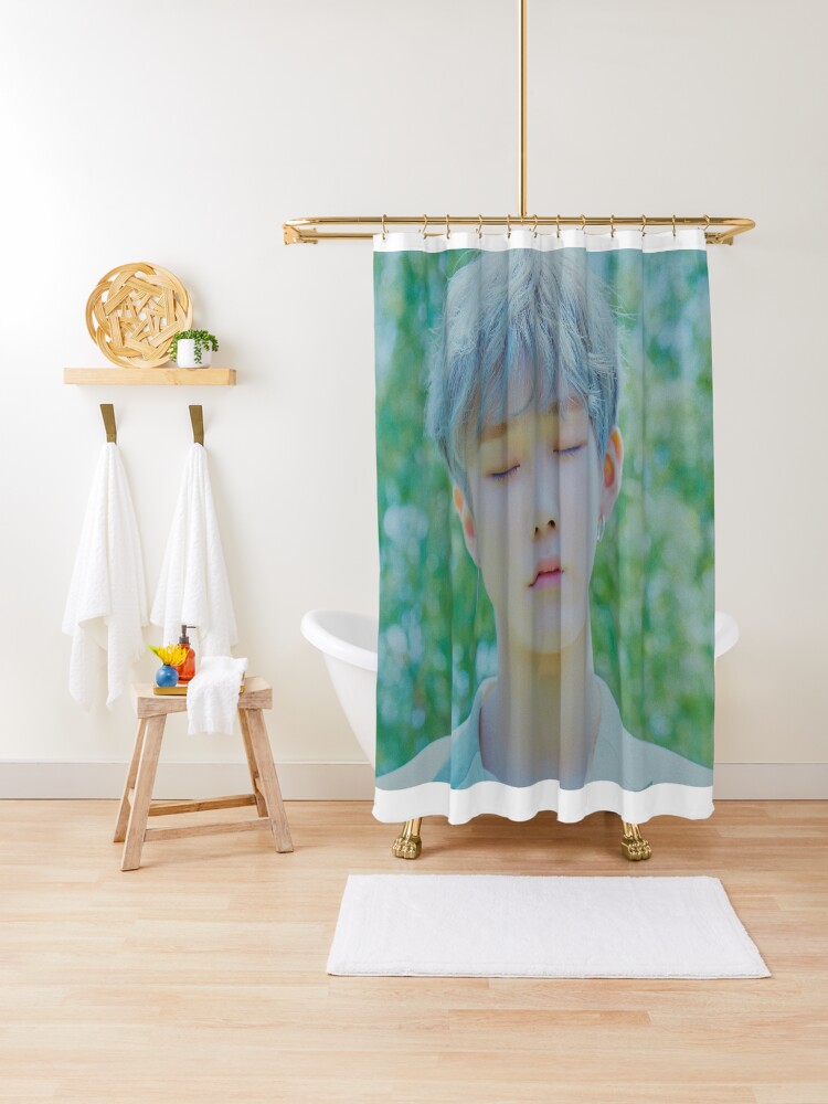 Cix Movie Star Seunghun Shower Curtain By Bgemporium Redbubble