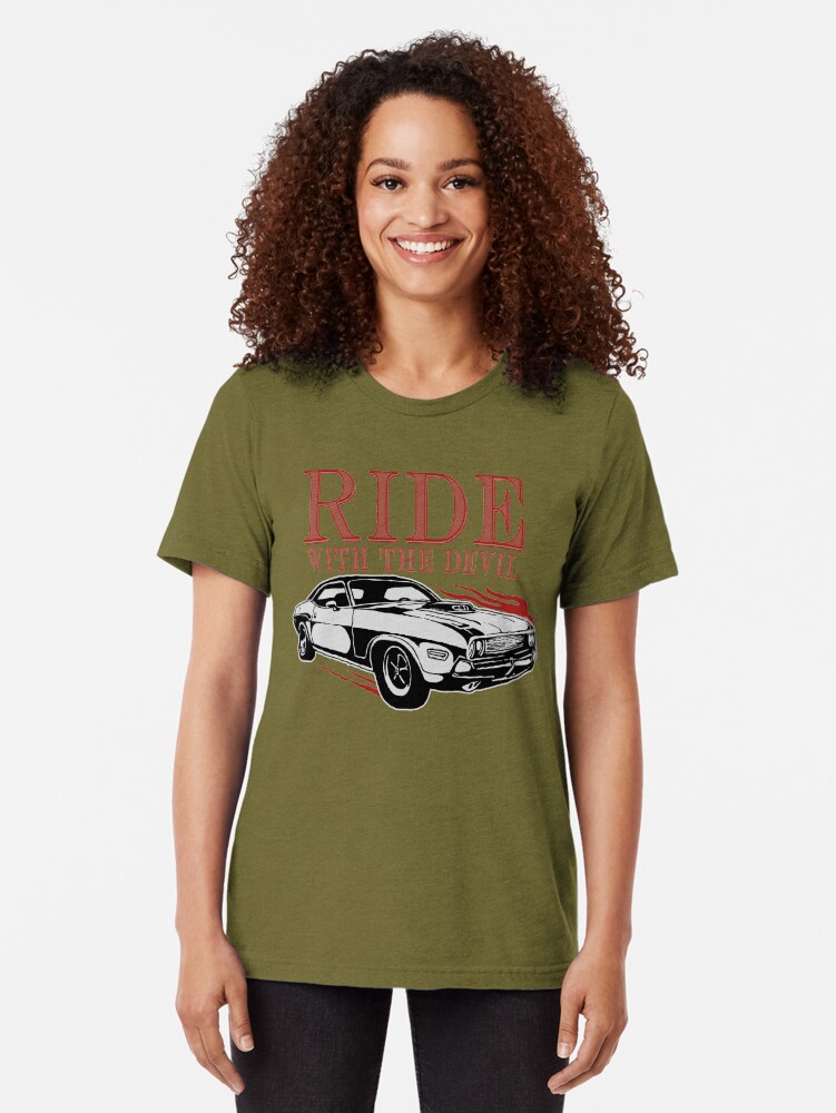 Alternative Ansicht von Ride With The Devil Vintage T-Shirt