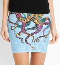 Electric Octopus Mini Skirt