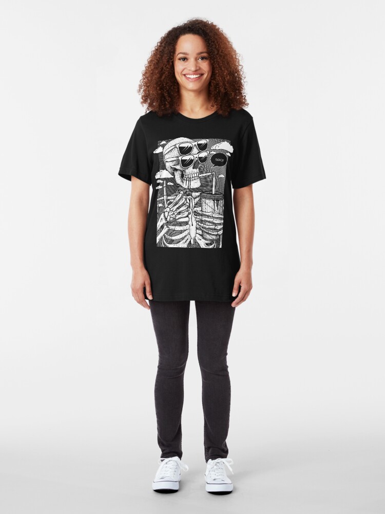 Alternate view of Noice Skeleton Slim Fit T-Shirt