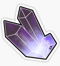 Witch Ritual - galaxy crystal Sticker