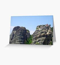 High Upon The Mountain Top Greeting Card