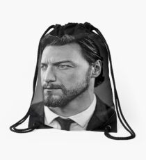 james mcavoy Drawstring Bag
